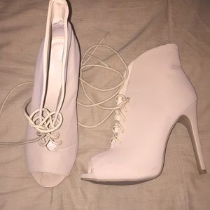 Open Toe Booties